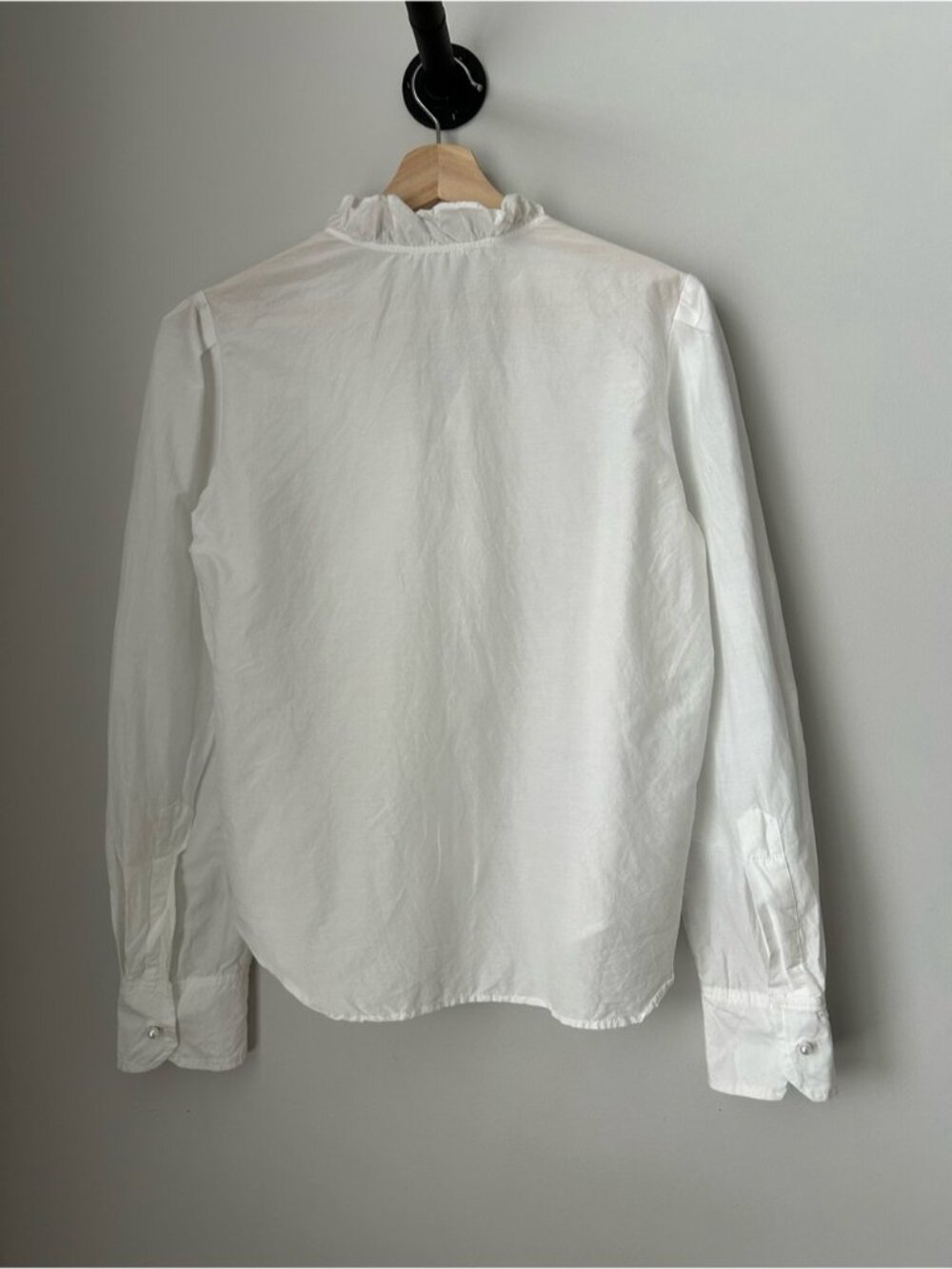 D’zzit Ruffle V-Neck Blouse - Picture 3 of 8